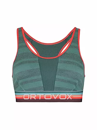 ORTOVOX | Top sportivo da donna 185 Rock'n'Wool | dunkelgrün